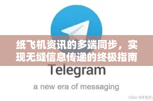 纸飞机资讯的多端同步，实现无缝信息传递的终极指南