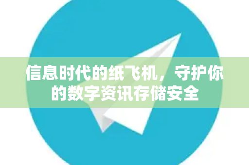 信息时代的纸飞机，守护你的数字资讯存储安全