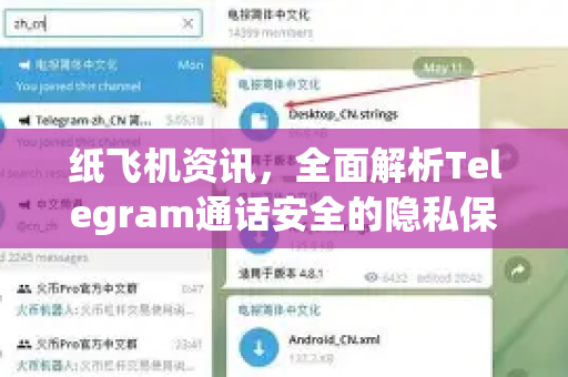 纸飞机资讯，全面解析Telegram通话安全的隐私保护奥秘