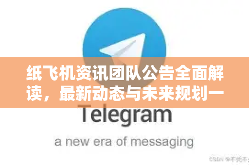 纸飞机资讯团队公告全面解读，最新动态与未来规划一览