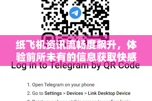 纸飞机资讯流畅度飙升，体验前所未有的信息获取快感