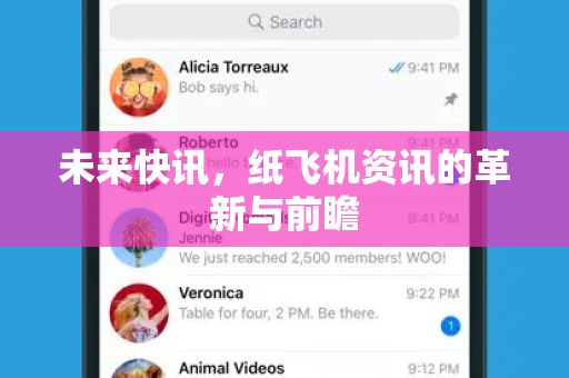 未来快讯，纸飞机资讯的革新与前瞻