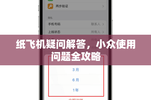 纸飞机疑问解答，小众使用问题全攻略