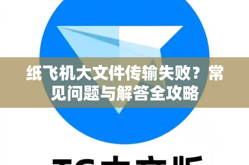 纸飞机大文件传输失败？常见问题与解答全攻略