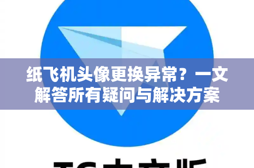 纸飞机头像更换异常？一文解答所有疑问与解决方案