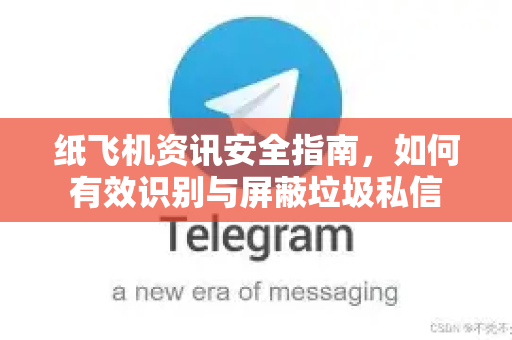 纸飞机资讯安全指南，如何有效识别与屏蔽垃圾私信