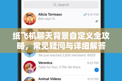 纸飞机聊天背景自定义全攻略，常见疑问与详细解答