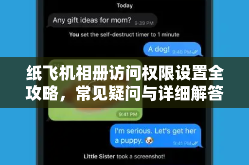 纸飞机相册访问权限设置全攻略，常见疑问与详细解答
