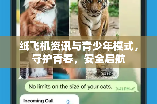 纸飞机资讯与青少年模式，守护青春，安全启航